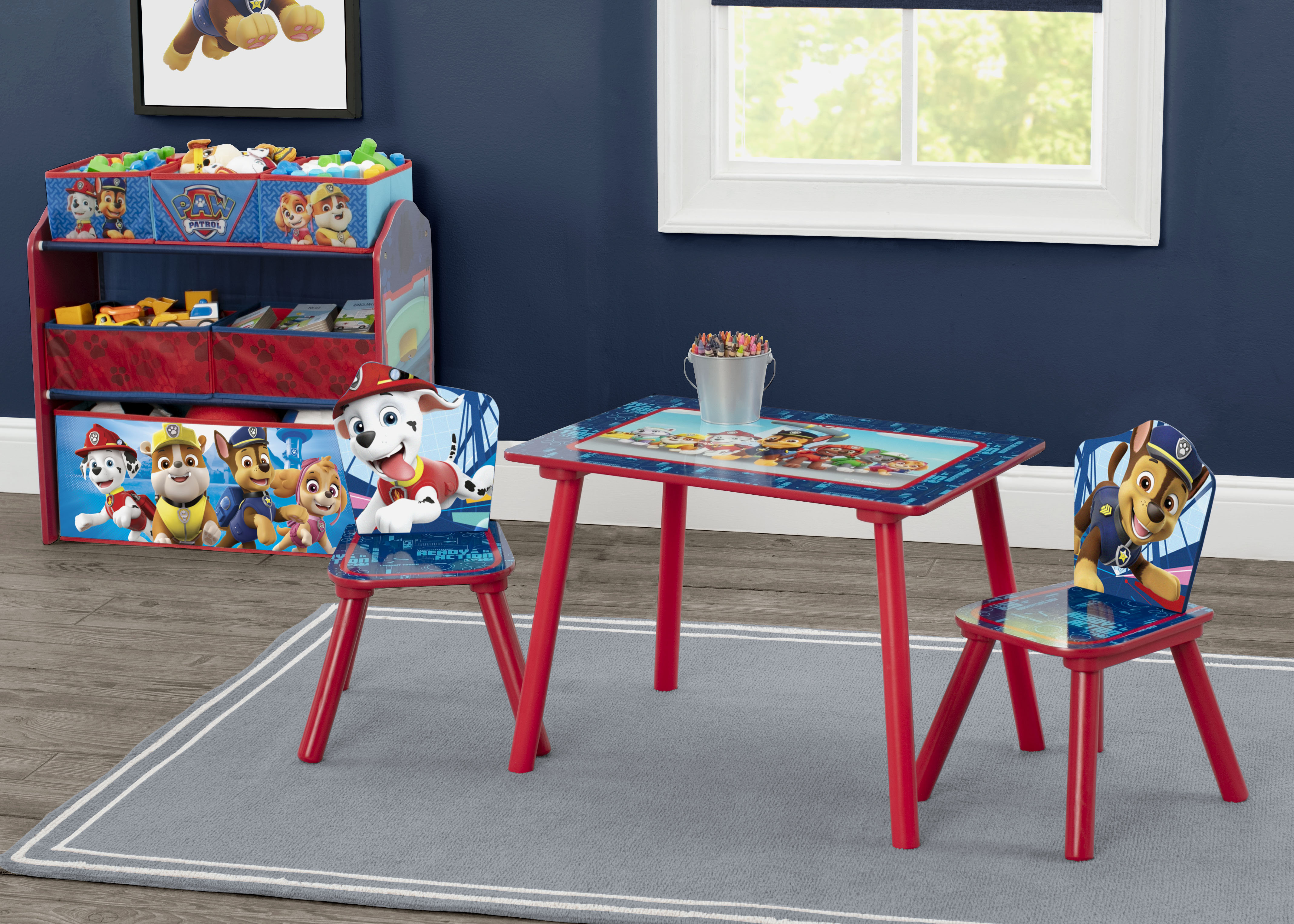 Delta paw patrol table and chairs hotsell